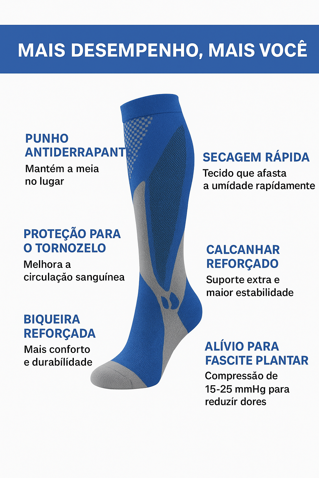 Meias esportivas S8