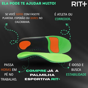 Palmilha Esportiva Premium Rit+