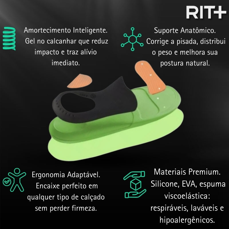 Palmilha Esportiva Premium Rit+